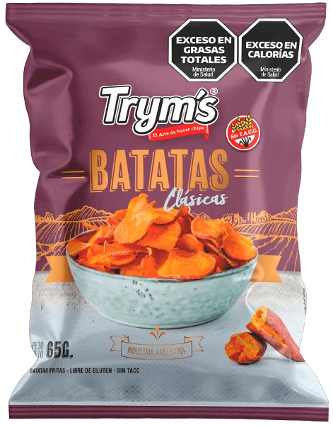 Paquete de Tryms batatas