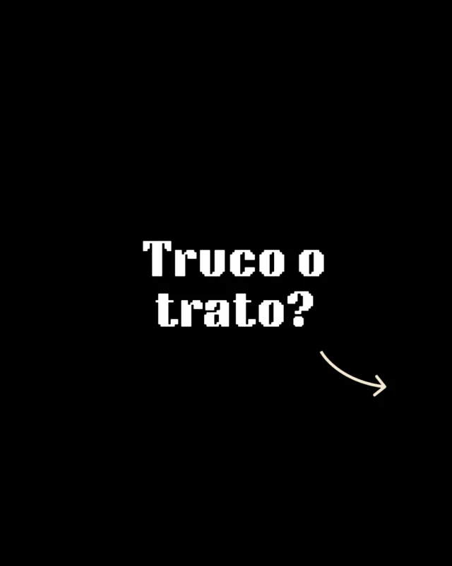 Volvamos a lo bueno: cuando el truco era jugar, no sobrevivir.

#VolvamosALoBueno #EsoEsTryms #Halloween #AntesEraMásSimple #TrucoOTrato #Tryms