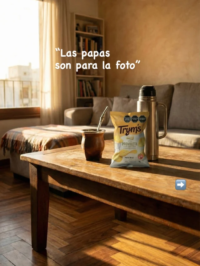 Nadie planeó esto!
No es hambre.
Es costumbre.
Es antojo.
Es Trym’s.
