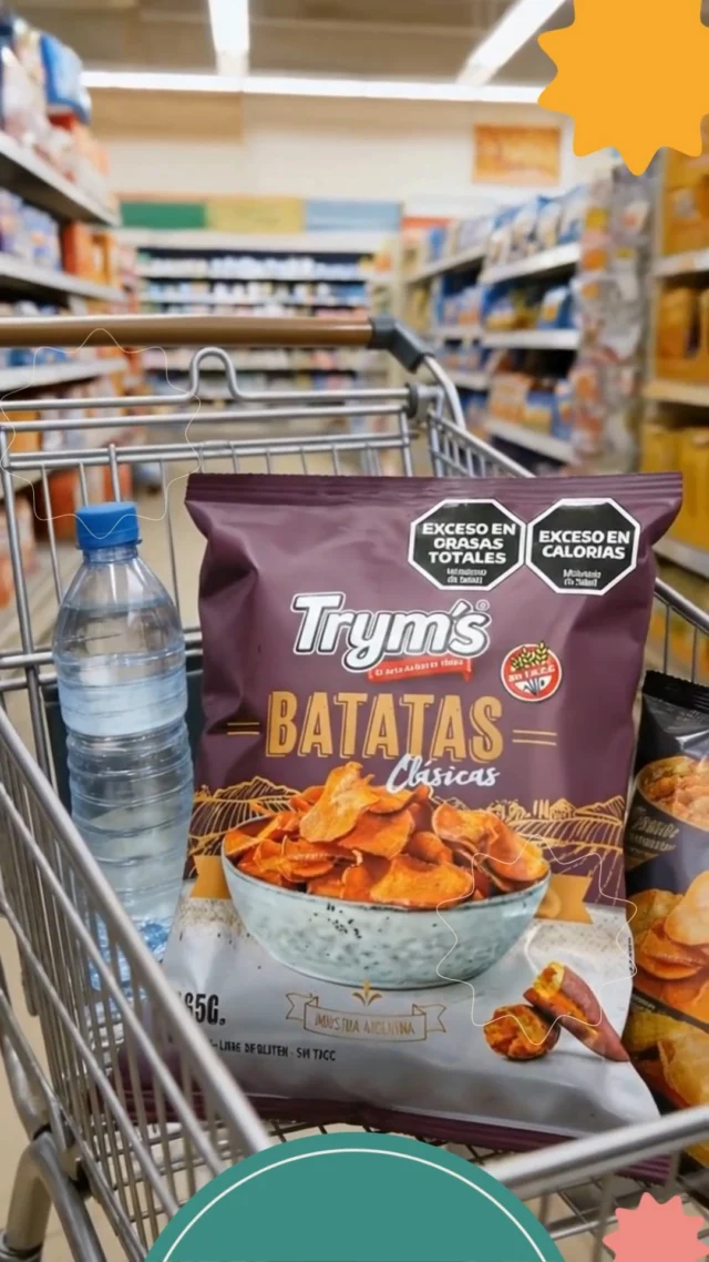 Del changuito a la mesada.
De la mesada al crunch.

Y de ahí… todo para arriba🥳

No hay palabras que lo definan. Hay que vivirlo.

#MomentoTryms  #Tryms
#MásCrunchMásSabor
#QueCruja