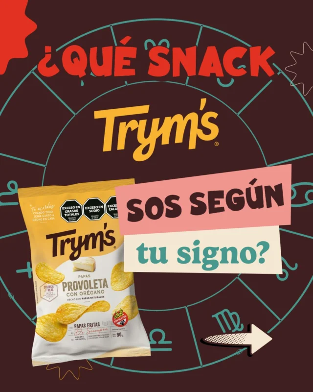 Si los signos del zodíaco fueran snacks Trym’s… ¿cuáles serían? 🔮🥔

Deslizá para ver si aparece el tuyo.

Y si no está, comentá tu signo que lo sumamos en la parte 2 👀

#Tryms #SnackTime #Zodiaco