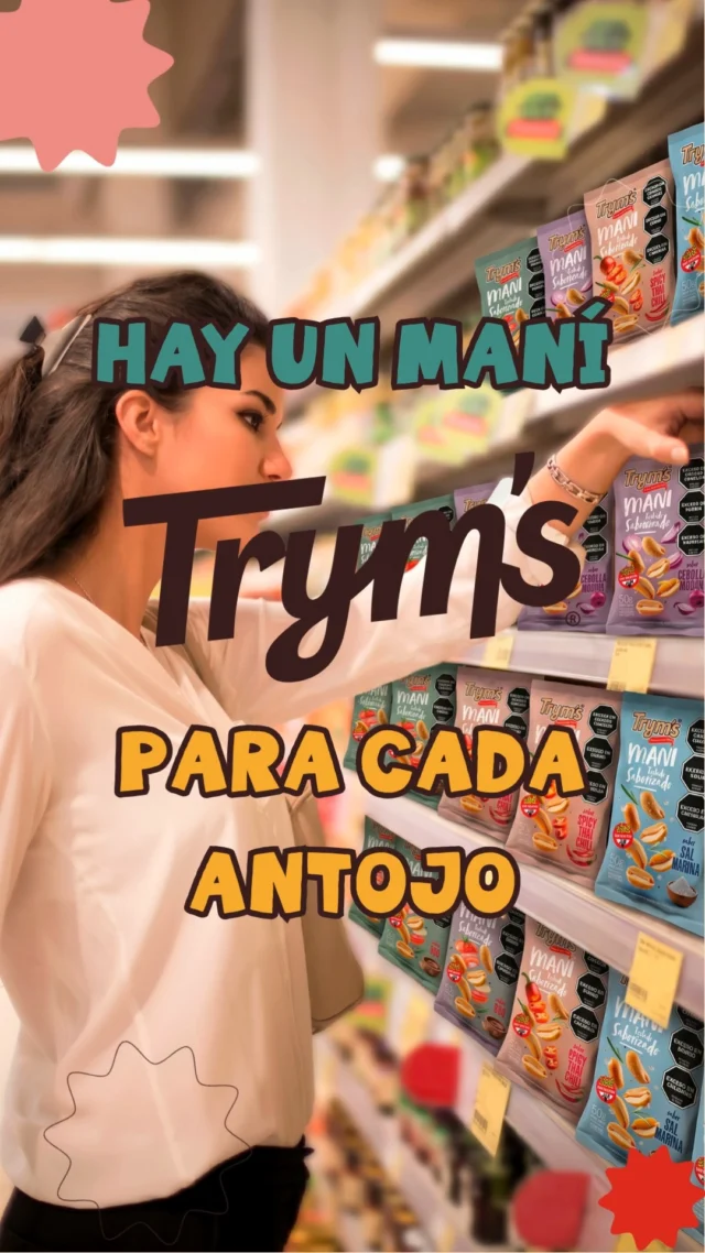 No todos los antojos son iguales.

A veces buscás algo simple.
Otras veces querés más sabor.
Y hay días en los que te dan ganas de probar algo distinto.

Por suerte, la línea de maníes Trym’s tiene un sabor para cada momento.

¿Cuál elegirías hoy? 🥜

#Tryms #SnackTime #ManiesTryms