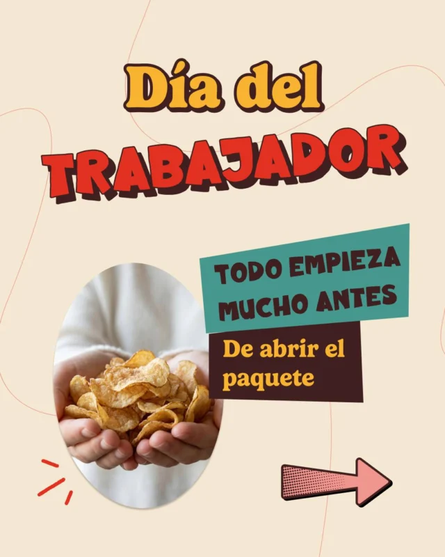 Hoy es el Día del trabajador📌

Es un día para reconocer a quienes están en cada detalle para que encuentres a Trym's en las góndolas…
y también a quienes, del otro, nos eligen todos los días🫶🏻

En ese match, es donde todo cobra sentido. 

#Tryms #DiaDelTrabajador #EquipoTryms #SnackTime #MomentosTryms