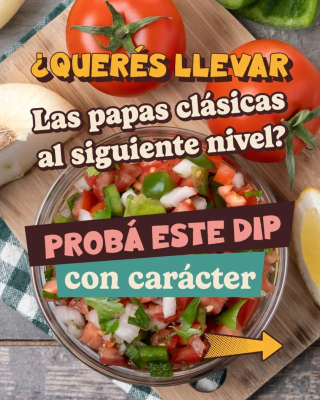 A veces no hace falta cambiar lo que te gusta, sino encontrar una forma distinta de disfrutarlo. Un dip fresco, puede hacer toda la diferencia 🍅✨

Si sos de los que aman las papas clásicas, esta es una buena forma de llevarlas un paso más allá.

¿Te gustan este tipo de recetas? ¿La harías en tu casa? Si la probás, mandanos foto 🙌🏼

#RecetasFaciles #DipCasero #ParaCompartir #MomentosQueImportan #Snacks #Tryms #MasSabor #MasCrunch