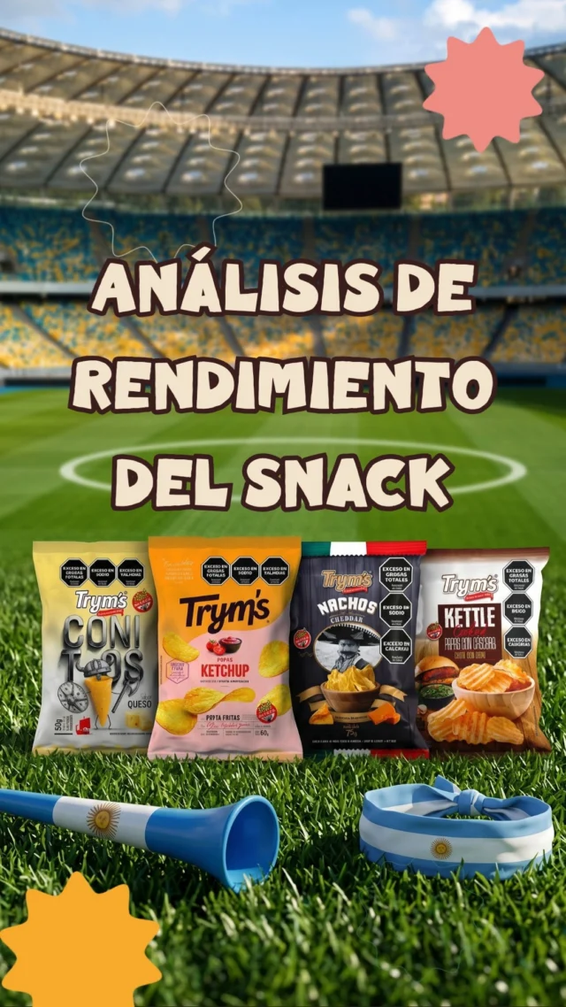 No todos los snacks juegan igual y eso es lo que los hace únicos😝

Cada uno tiene lo suyo, cada uno entra en un momento distinto.

Por eso no se trata de elegir uno solo… sino de tenerlos a todos a mano🤝

¿Que snack Trym's vas a comer hoy?

#Tryms #MomentoTryms #SnackTime #Picada #PicadaArgentina #Mundial #ModoMundial #PlanMundial #Crunch