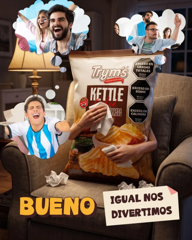 Hay partidos que duran 90 minutos y festejos que duran años en las anécdotas 🇦🇷🥔

Este Mundial se gritó con la boca llena, las manos repletas de snacks y la tele al palo. Entre cábalas, videollamadas, mesas improvisadas y “YA VUELVO QUE ARRANCA”, también fuimos parte del partido.

Gracias por hacernos un lugar en cada previa, cada entretiempo y cada festejo🩵

#Mundial2026 #Argentina #Snacks #Tryms #VamosArgentina