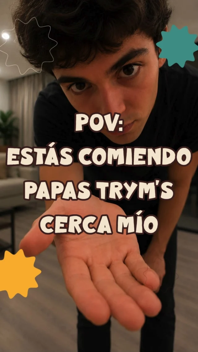 El momento en el que alguien se te acerca demasiado… y no es para hablar.

Es para calcular cuándo meter la mano en el paquete Trym's🤣👀

¿Te sentís identificado?

#Tryms #ModoPicada #TodosLoVimos