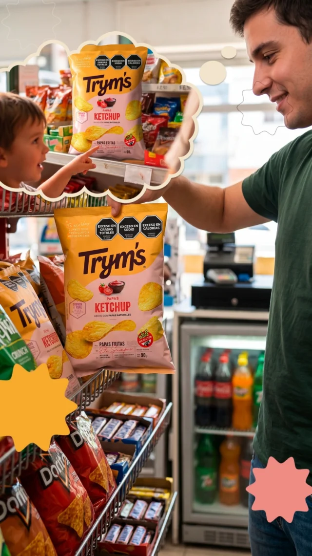 La infancia tenía una forma muy particular de convertir momentos simples en recuerdos enormes.

Y quizás por eso algunos sabores todavía se sienten como volver un ratito ahí💛

Feliz Día del niño.

#Tryms #DiaDelNiño #PapasTryms #SnackMood #CrunchReal